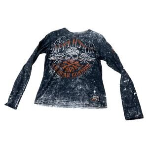 Grey Afflictions Long Sleeve
